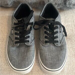 Vans Atwood Rock Shoes Men's Size: 8 Textile Black White